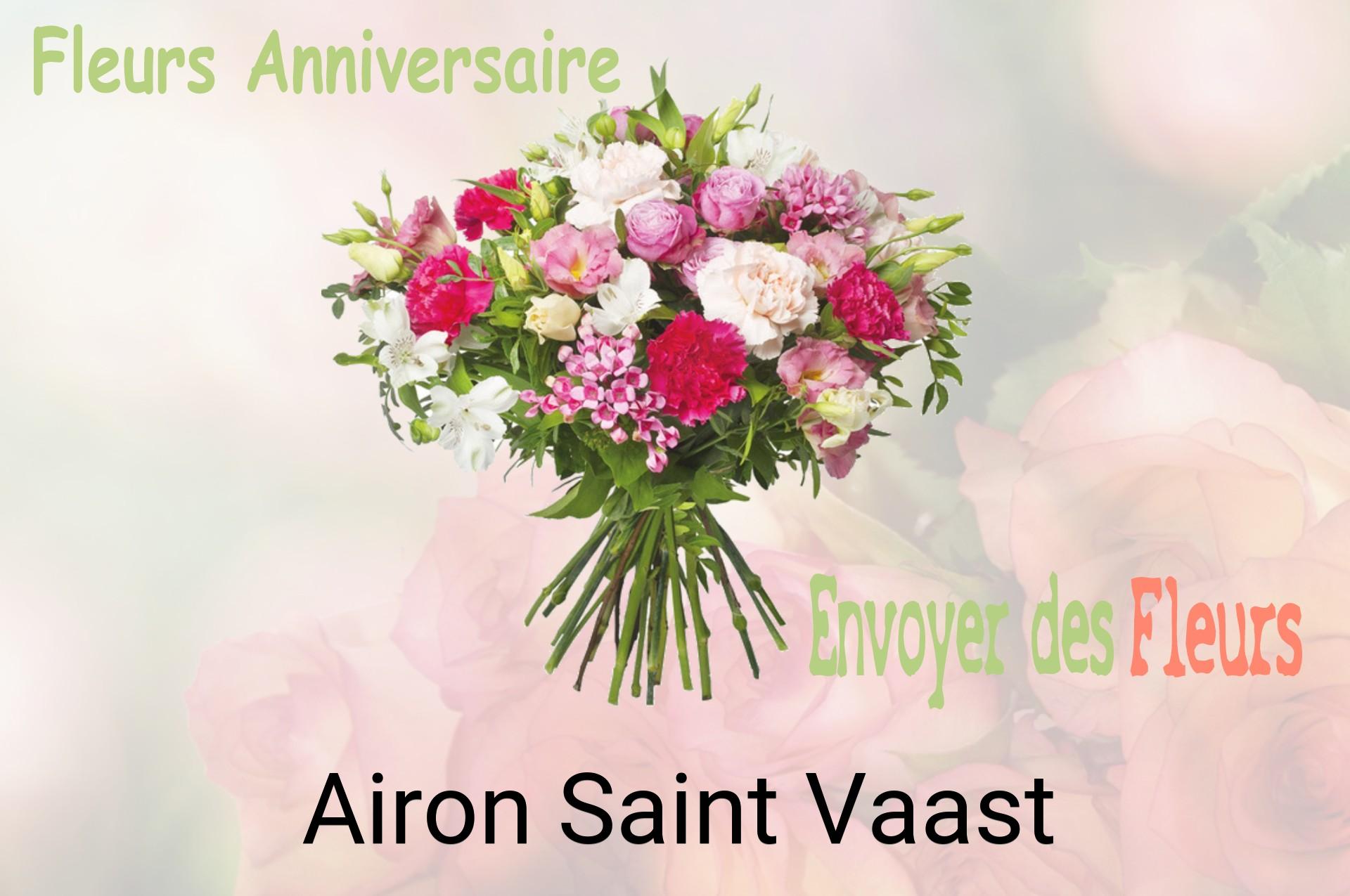 Bouquet de fleurs d’anniversaire livré à Airon-Saint-Vaast