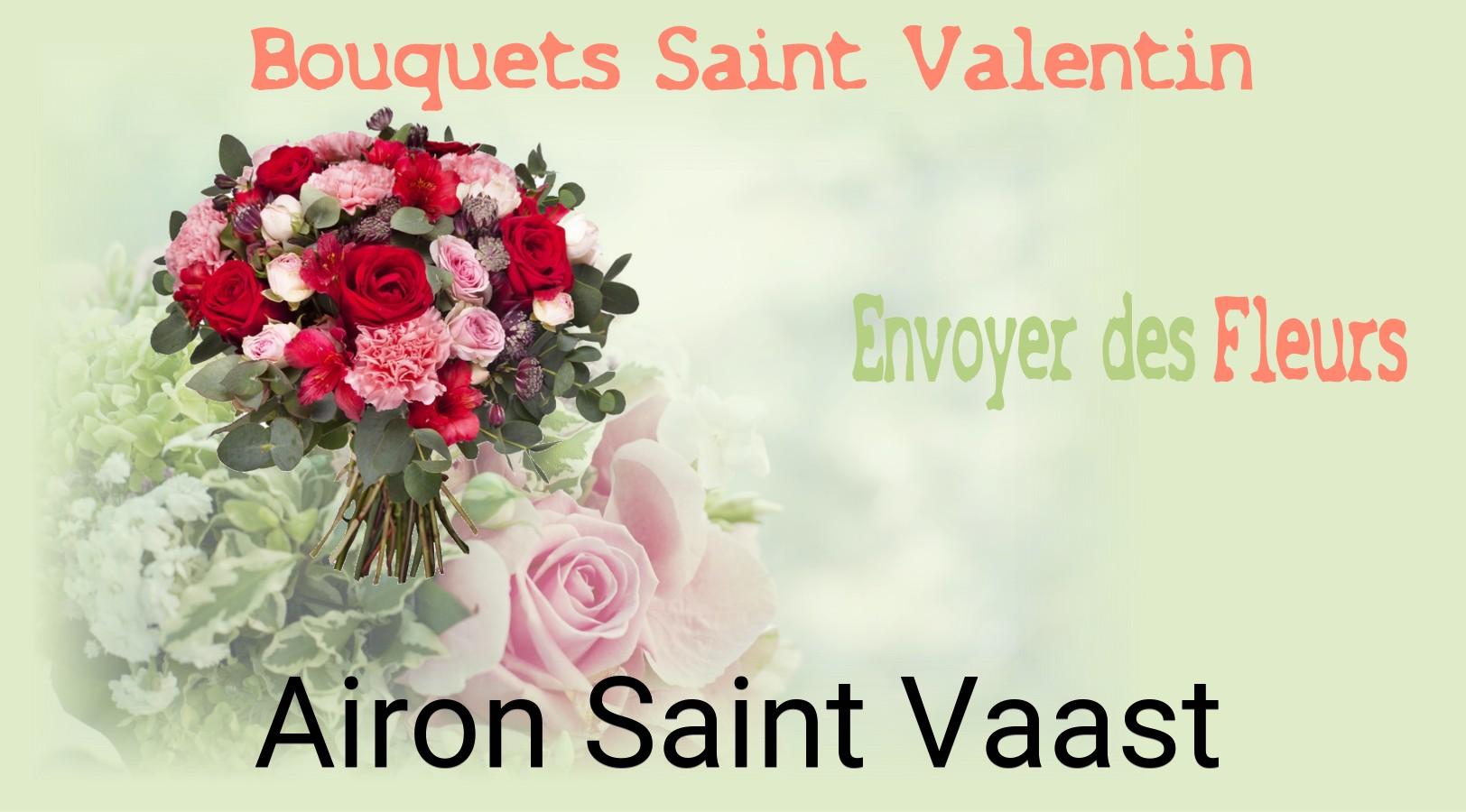 Roses de Saint-Valentin livrées à Airon-Saint-Vaast